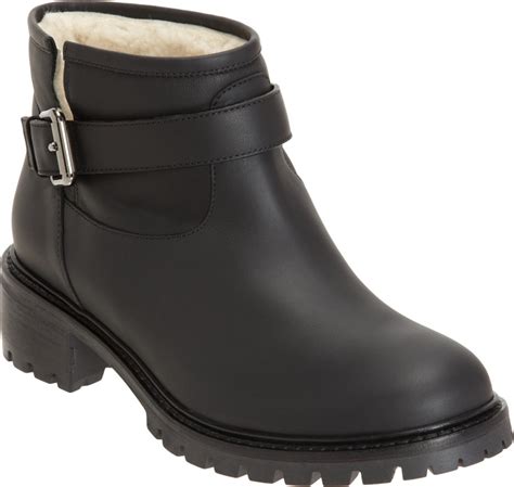 fendi leather ankle boots with shearling lining|Boots & Ankle Boots .